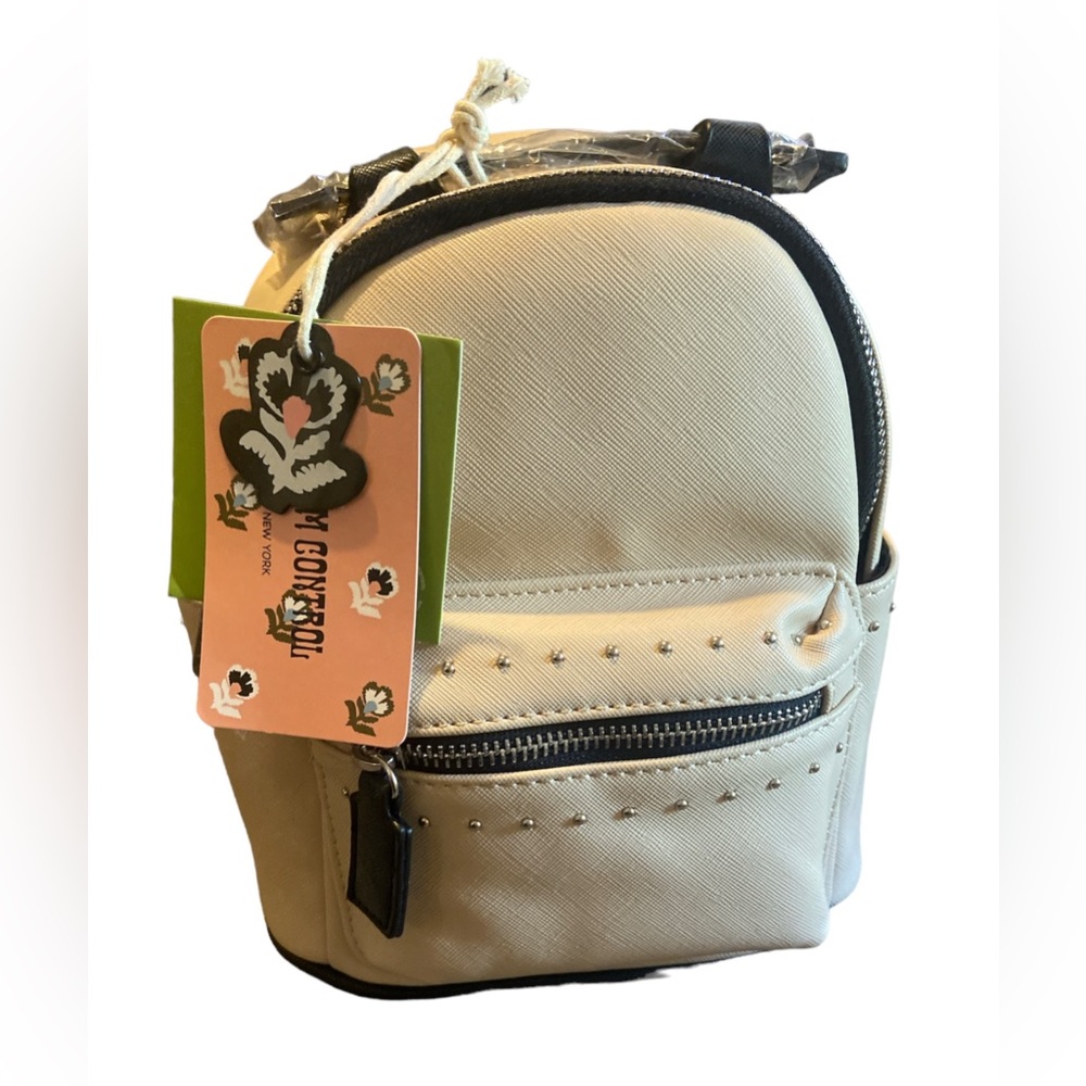 Vegan Leather Mini Backpack